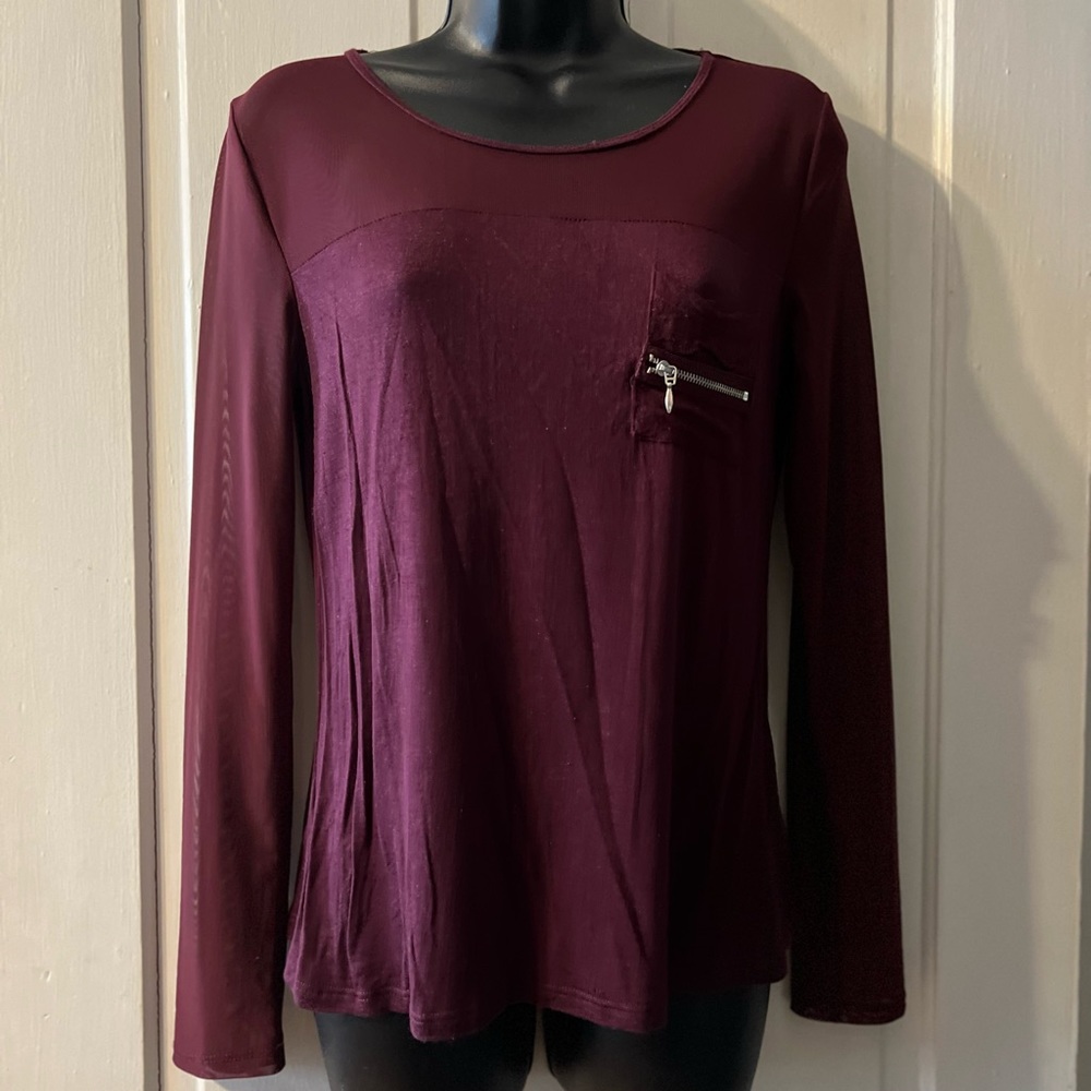 Lace Sheer Top (Glitz)